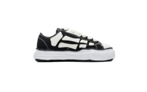 Baskets Amiri - Motif squelette - Noir et blanc
