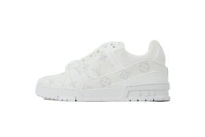 Louis Vuitton Trainer Low white