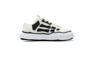 Baskets Amiri - Motif squelette - Blanc et noir