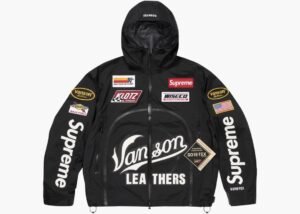 Veste Supreme - /Vanson Leathers@/GORE-TEX Shell