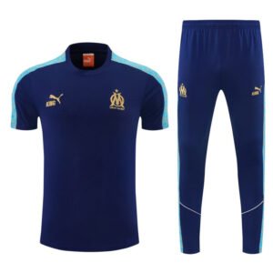 Ensemble t-shirt et pantalon – Olympique de Marseille – Bleu marine – 2026/27