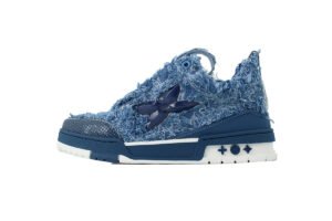 Louis Vuitton Plum Blossom Diamond Blue