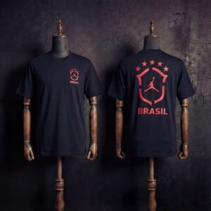T-shirt – Brésil – Noir – 2026