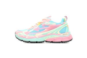 Off-White Baskets - Blue Pink Blue
