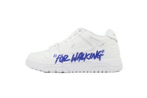 Off-White Out Of White and Blue Letters