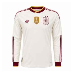 Maillot – deux étoiles à Espagne – Extérieur – Manches longues – 2026