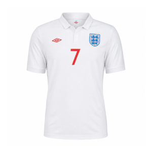 Maillot – Angleterre – Domicile – 2010