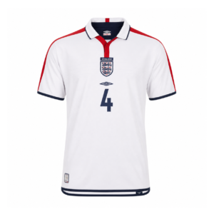 Maillot – Angleterre – Domicile – 2004