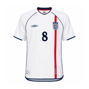 Maillot – Angleterre – Domicile – 2002