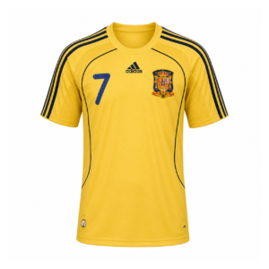 Maillot – Espagne – Extérieur – 2008