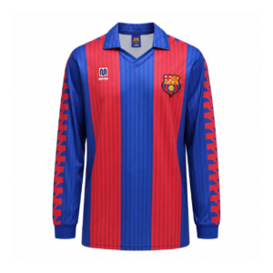 Maillot – à FC Barcelone – Domicile – Manches longues – 1991/92