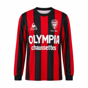 Maillot – OGC Nice – Domicile – Manches longues – 1977/78